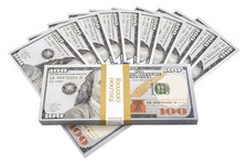 200 Pcs. $100 Prop Play Kids