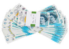 £5 GBP REPLICA MONEY 100 BANK