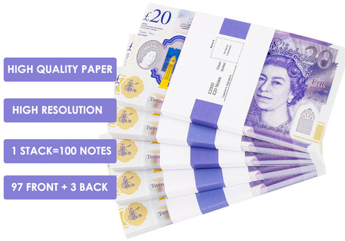 Gbp replica money 100 - £20,